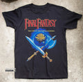 Final Fantasy Axe Retro Video Game Black Unisex T-shirt Size S-5XL