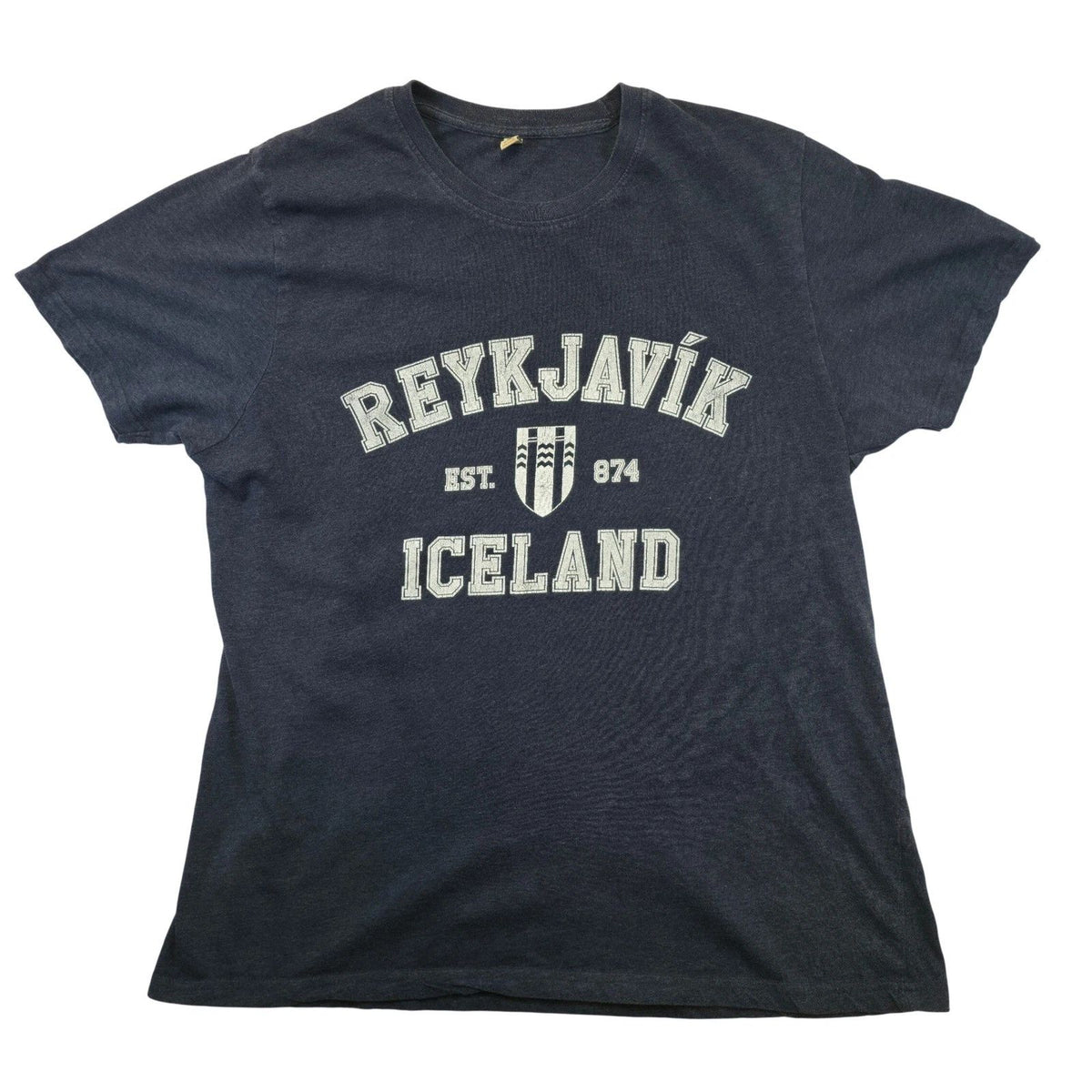 Salvage Reykjavik Iceland Trump Graphic T Shirt Mens XL 100% Recycled Cotton