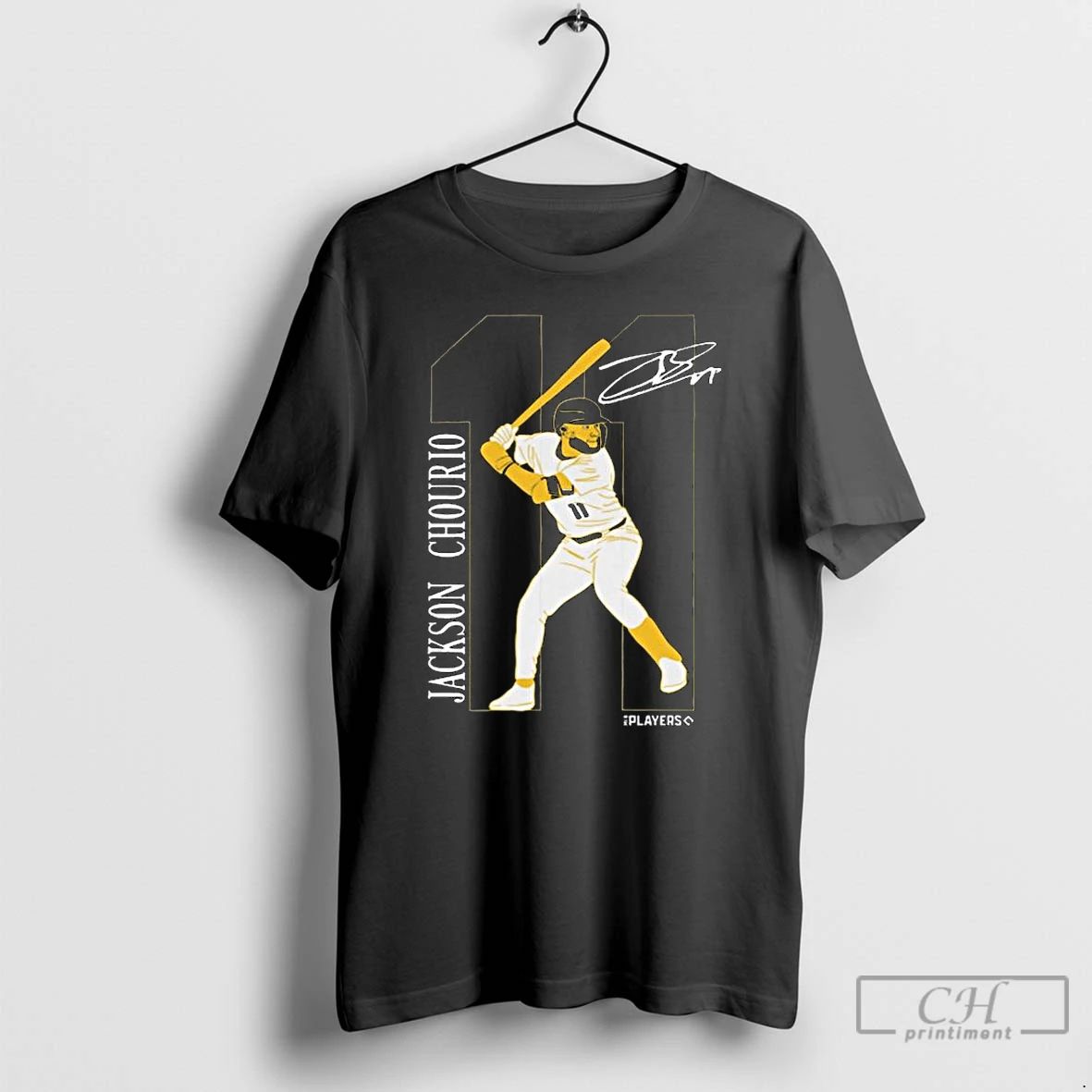 Classic Jackson Chourio 11 Milwaukee Brewers Signature Long Sleve T Shirts Hoodie Longsleeve