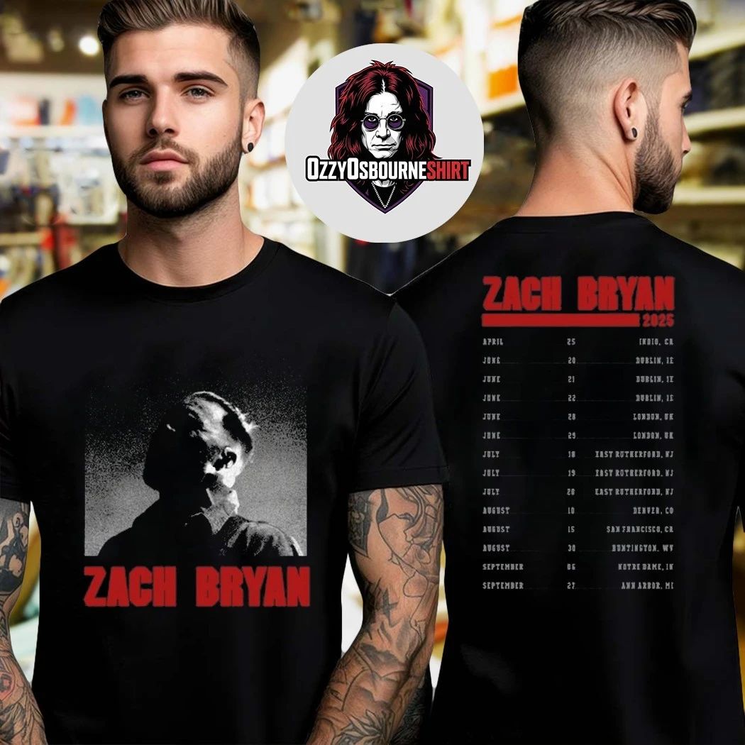 Zach Bryan Tour 2025 Shirt
