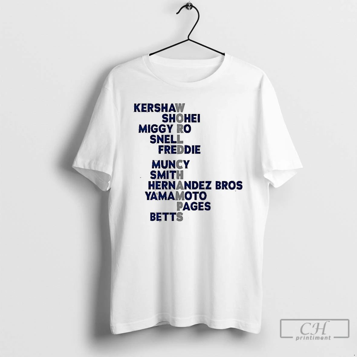 Premium Los Angeles Dodgers Baseball World Champs 2025 Acrostic T Shirts