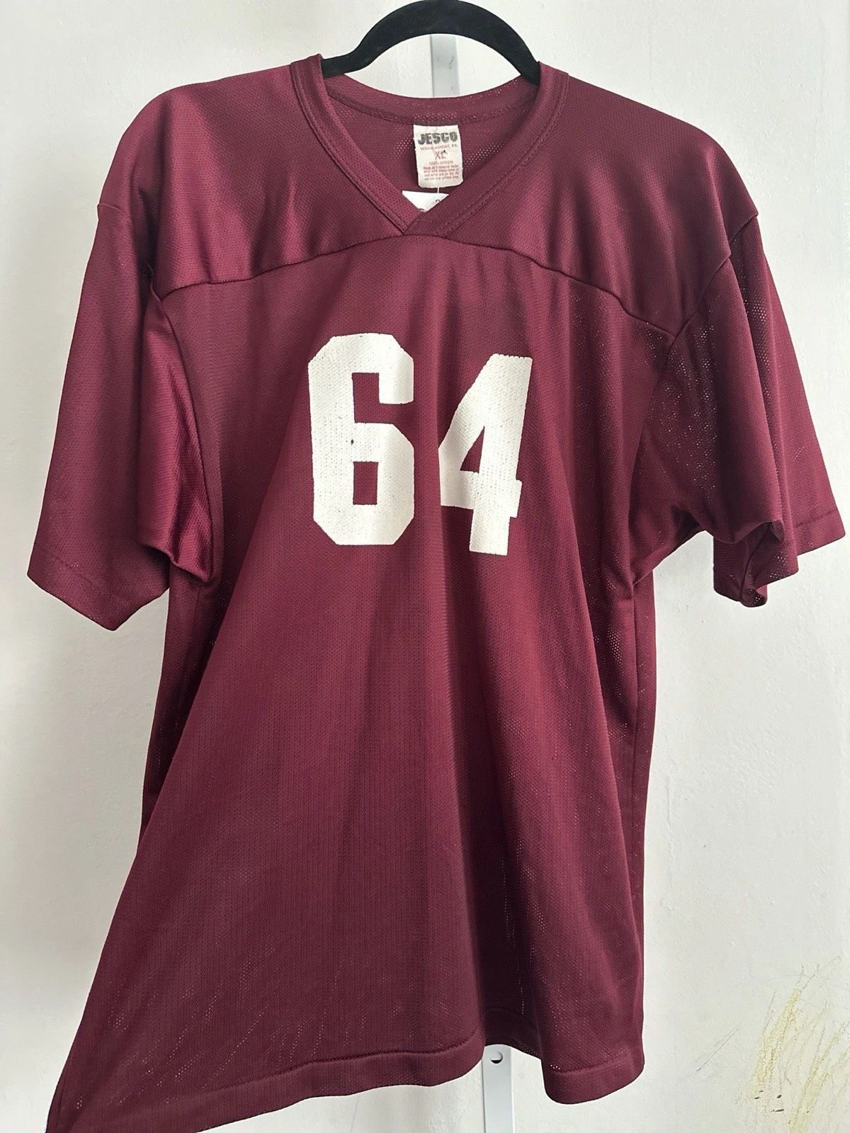 Vintage 90s Mesh Football Jersey #64