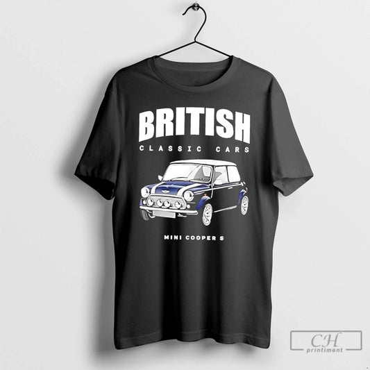 Classic Mini Cooper British Classic Cars T Shirts
