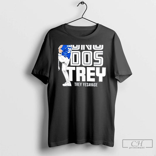 Classic Trey Yesavage Toronto Blue Jays Mlb Uno Dos Trey T Shirts