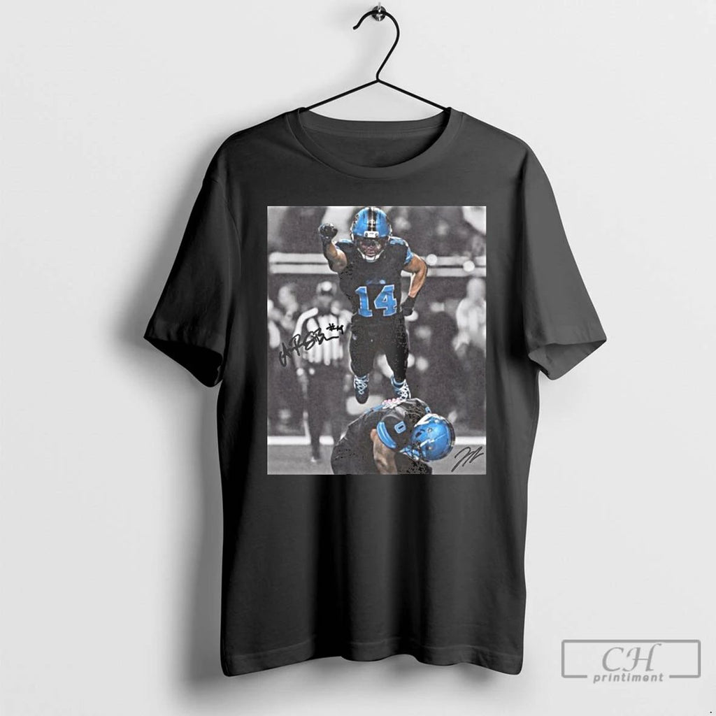 Classic Grit Amon Ra St Brown And Jahmyr Gibbs Vintage 90s T Shirts
