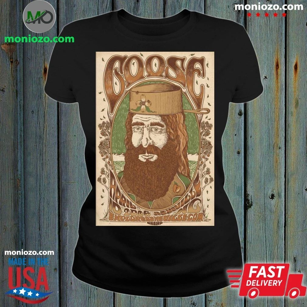 Goose In Asheville NC On April 10 2026 Poster Shirt
