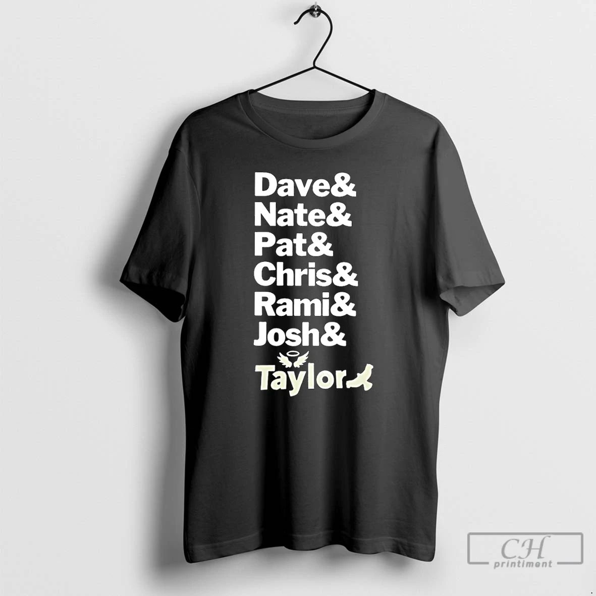 Classic Dave Nate Pat Chris Rami Josh And Taylor Christmas T Shirts