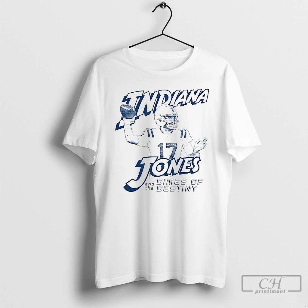 Classic Indiana Jones And The Dimes Of Destiny Indianapolis Colts T Shirts
