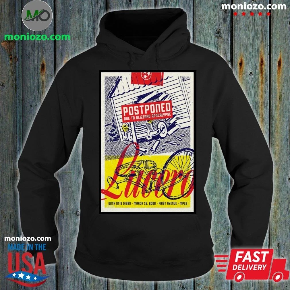 Original Poster LUCERO March 15, 2026 First Avenue Shirt