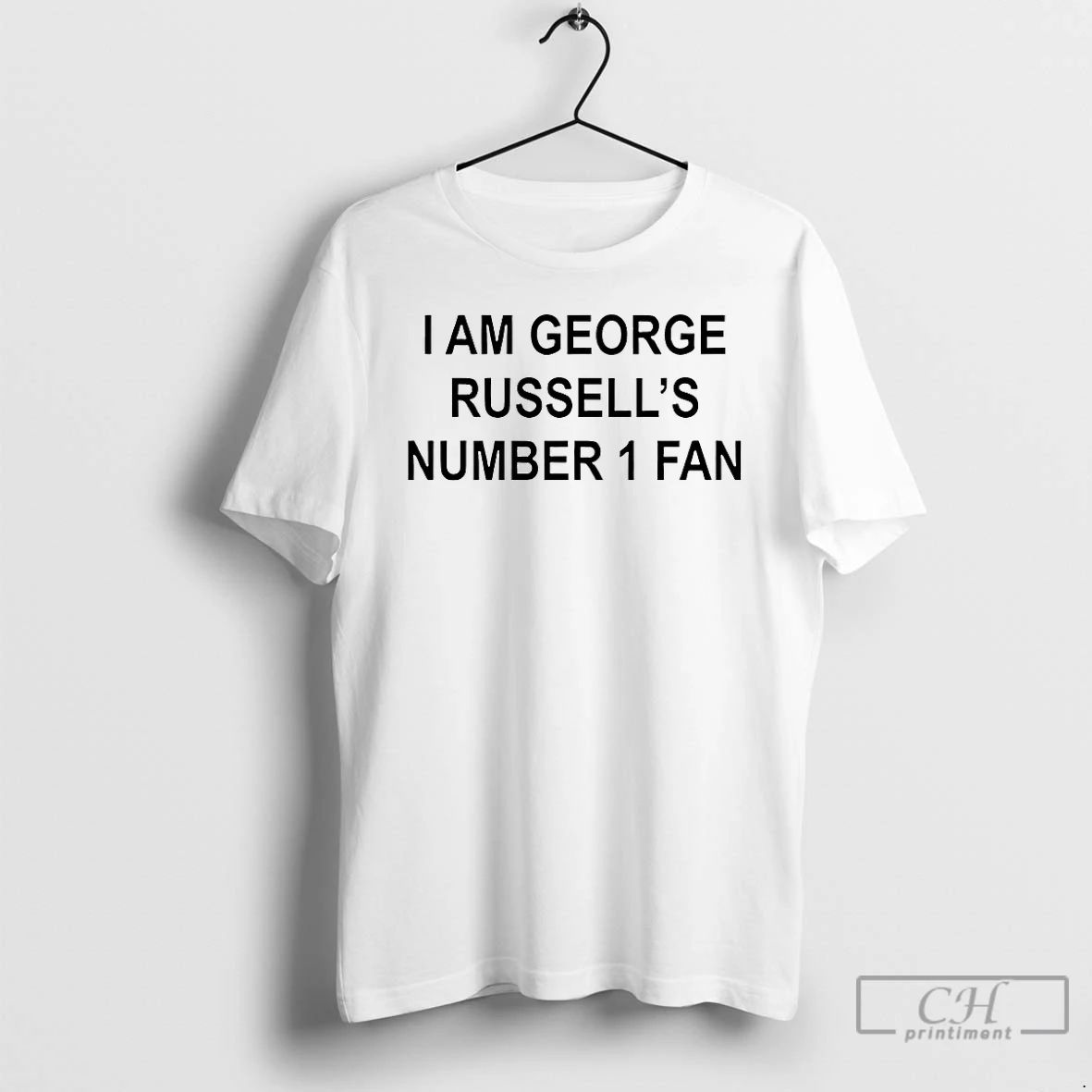 Classic I Am George Russells Number 1 Fan T Shirts