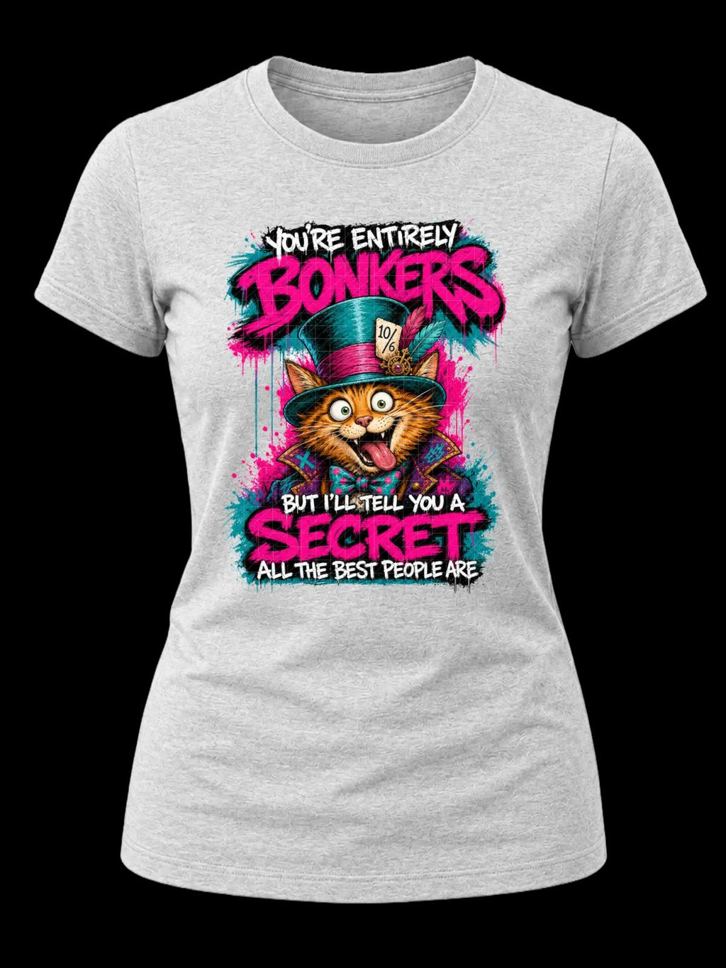 You’re Entirely Bonkers Orange Tabby Cat Shirt