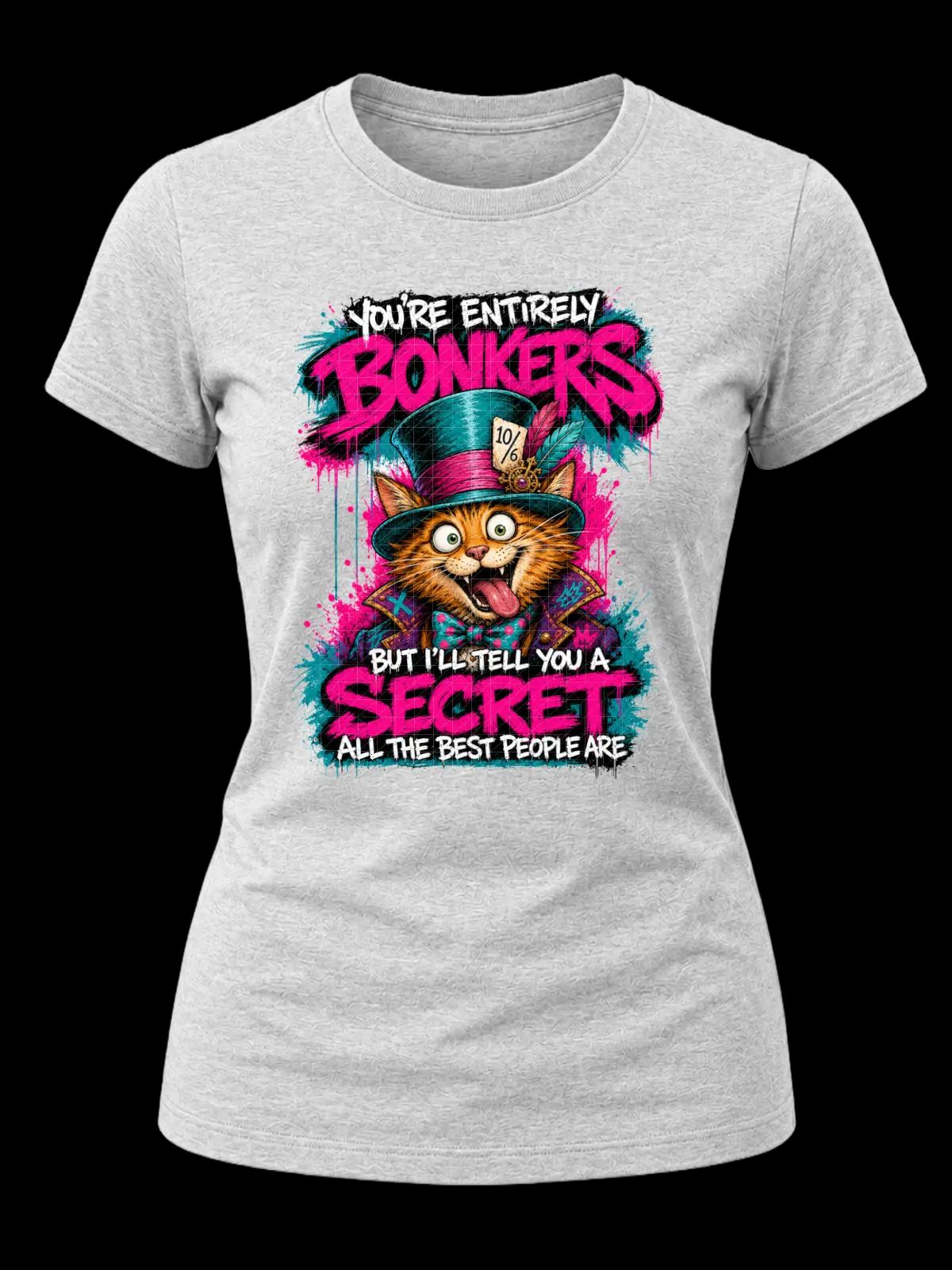 You’re Entirely Bonkers Orange Tabby Cat Shirt