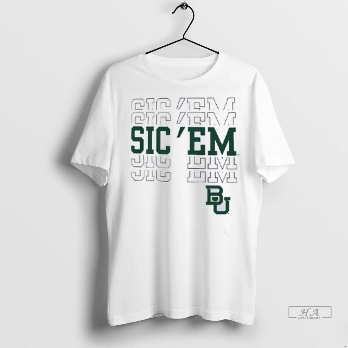 Trendy Officials Baylor Bears Ivory Sic Em Shirt Sweater
