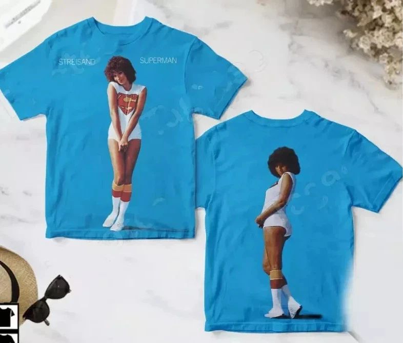 Barbra Streisand Superman Album Cover AOP 3D T-shirt