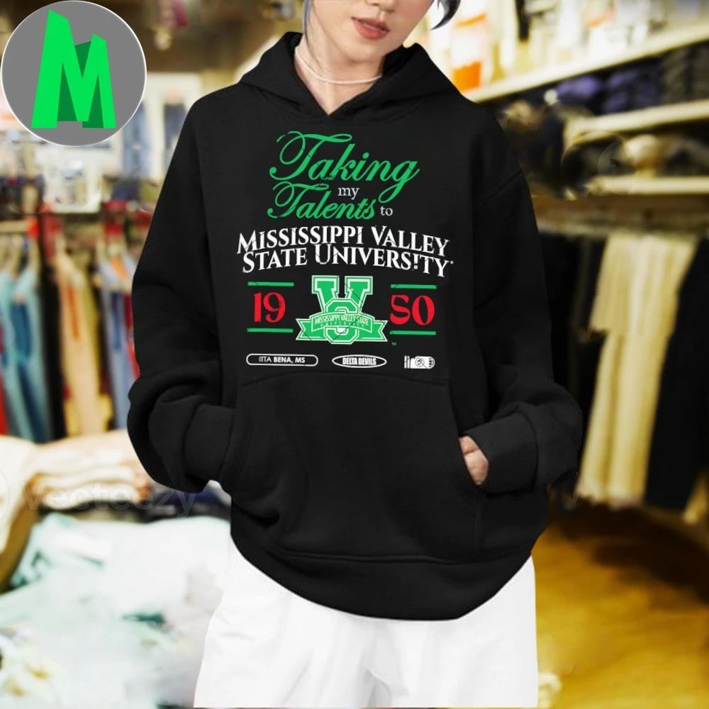 Taking My Talents To MVSU Mississippi Valley Signing Day Logo 2026 Shirt