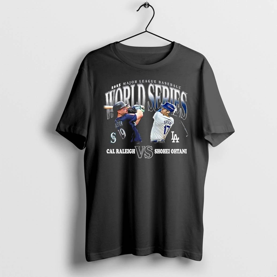 Cal Raleigh Vs Shohei Ohtani 2025 World Series Matchup Tshirts Sweater