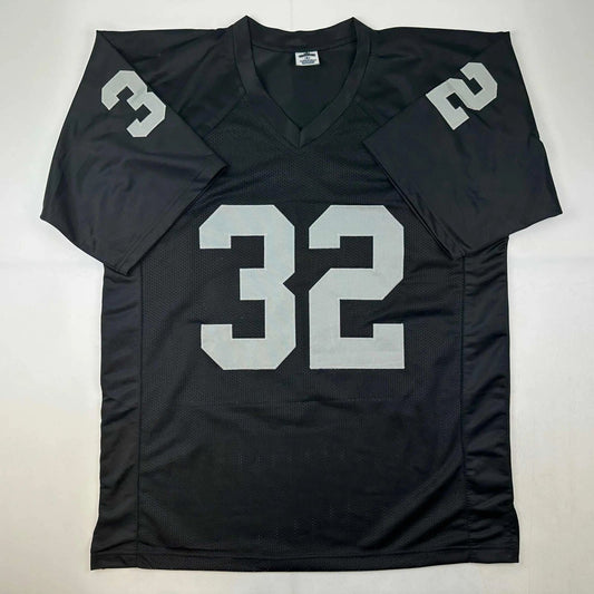 Marcus Allen Oakland Las Vegas Black Reprint Jersey