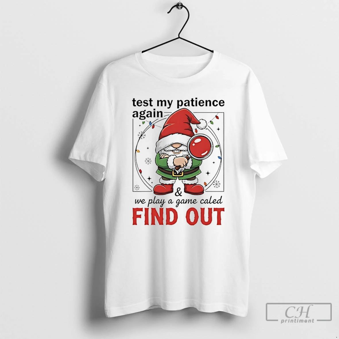 Classic Gnome Christmas Test My Patience Again We Play A Game Caled Find Out