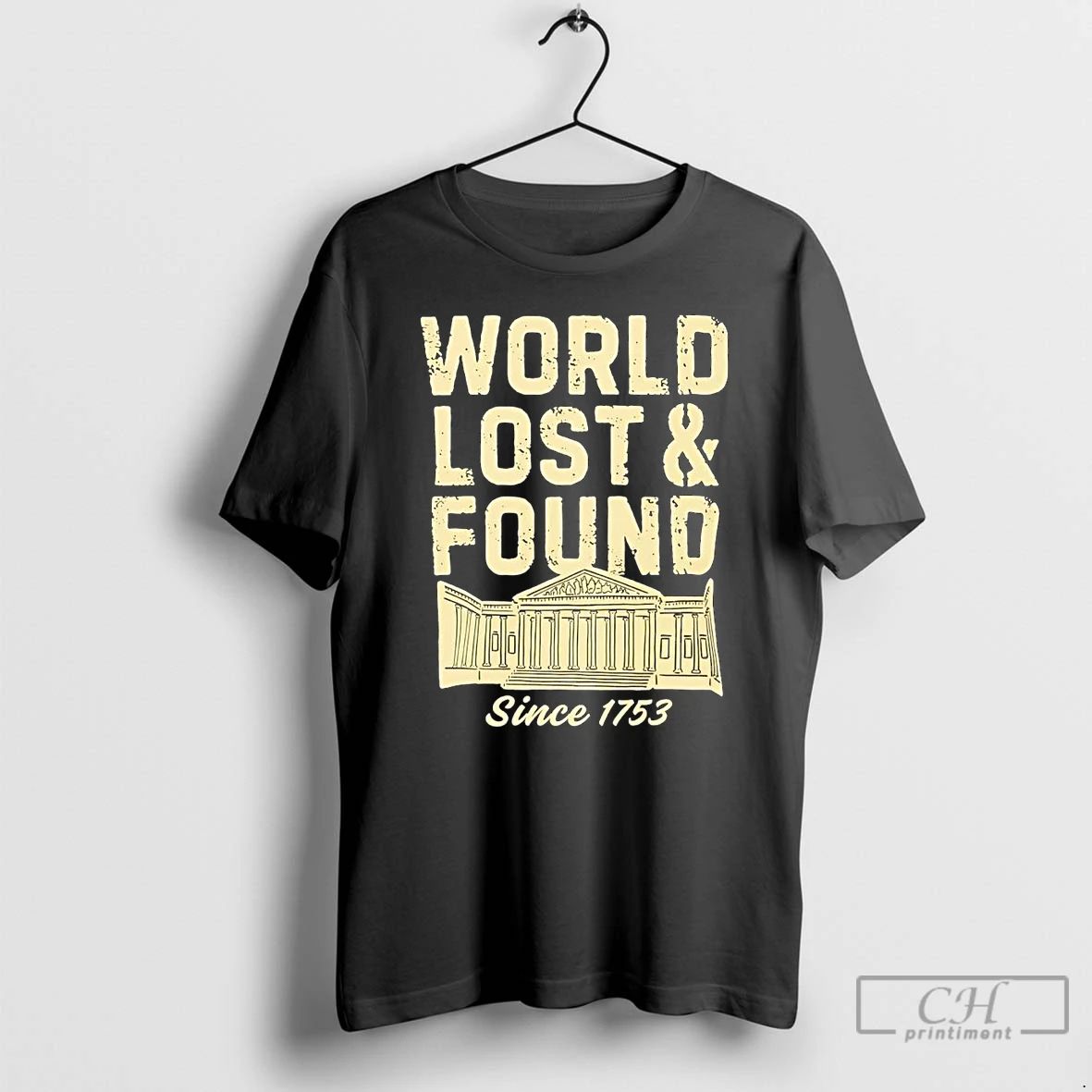 Premium World Lost And Found British Museum T Shirts