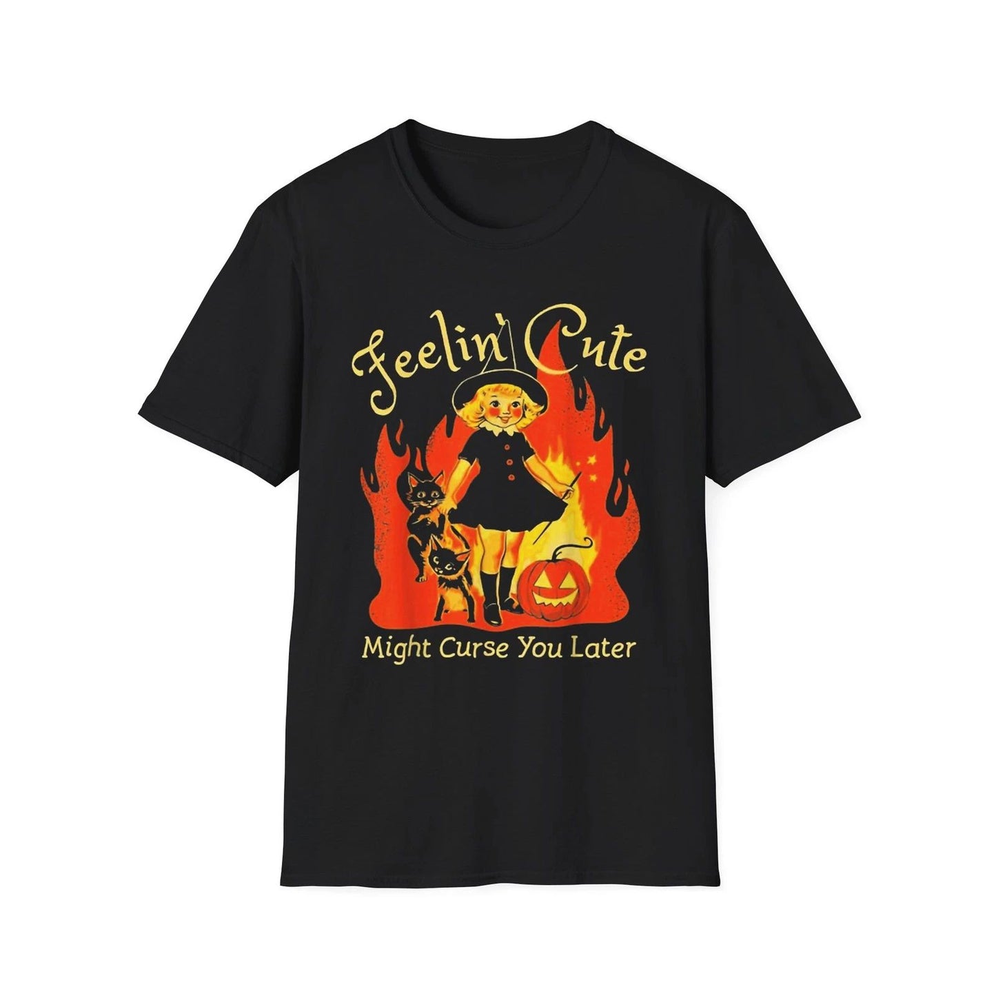 Cute Halloween t-shirt, Unisex Softstyle T-Shirt