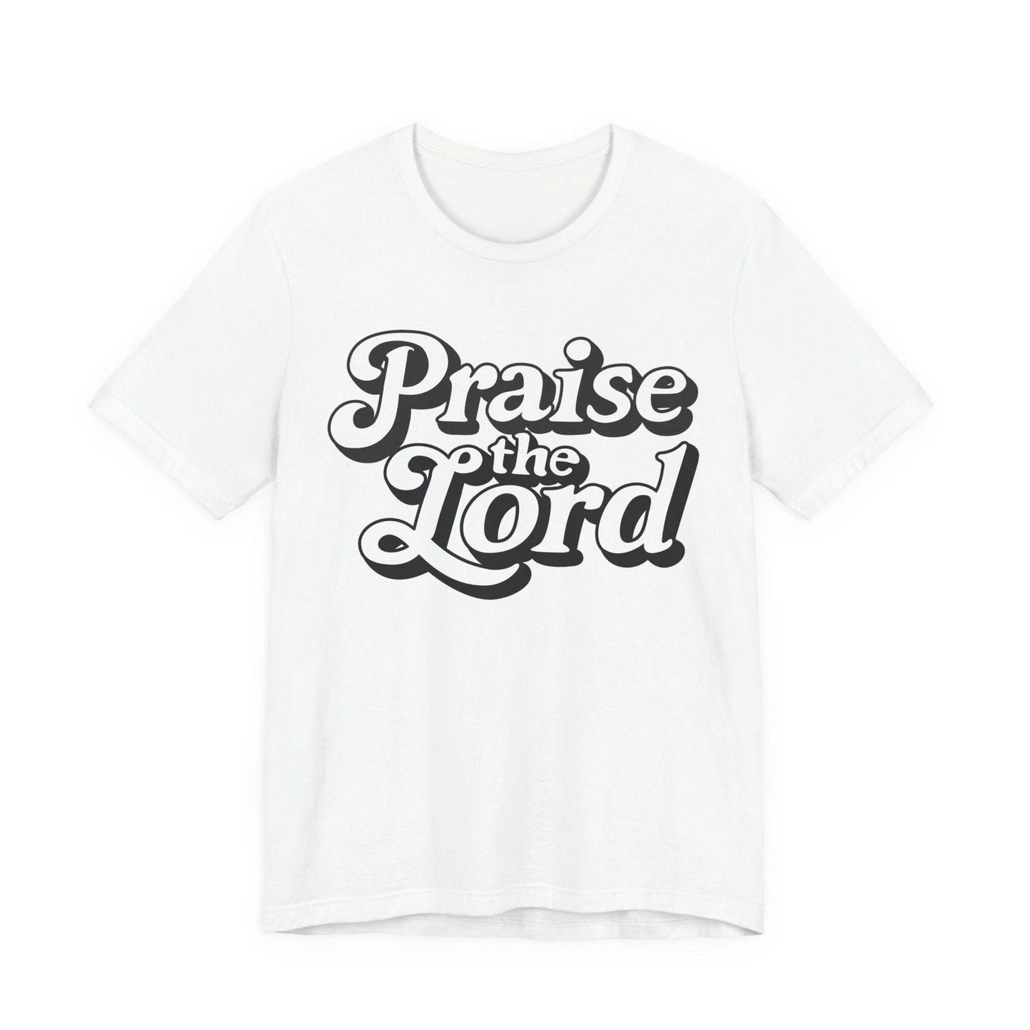 Unisex Wrapped in Jesus t-shirt Praise The Lord  Scripture cross back design.