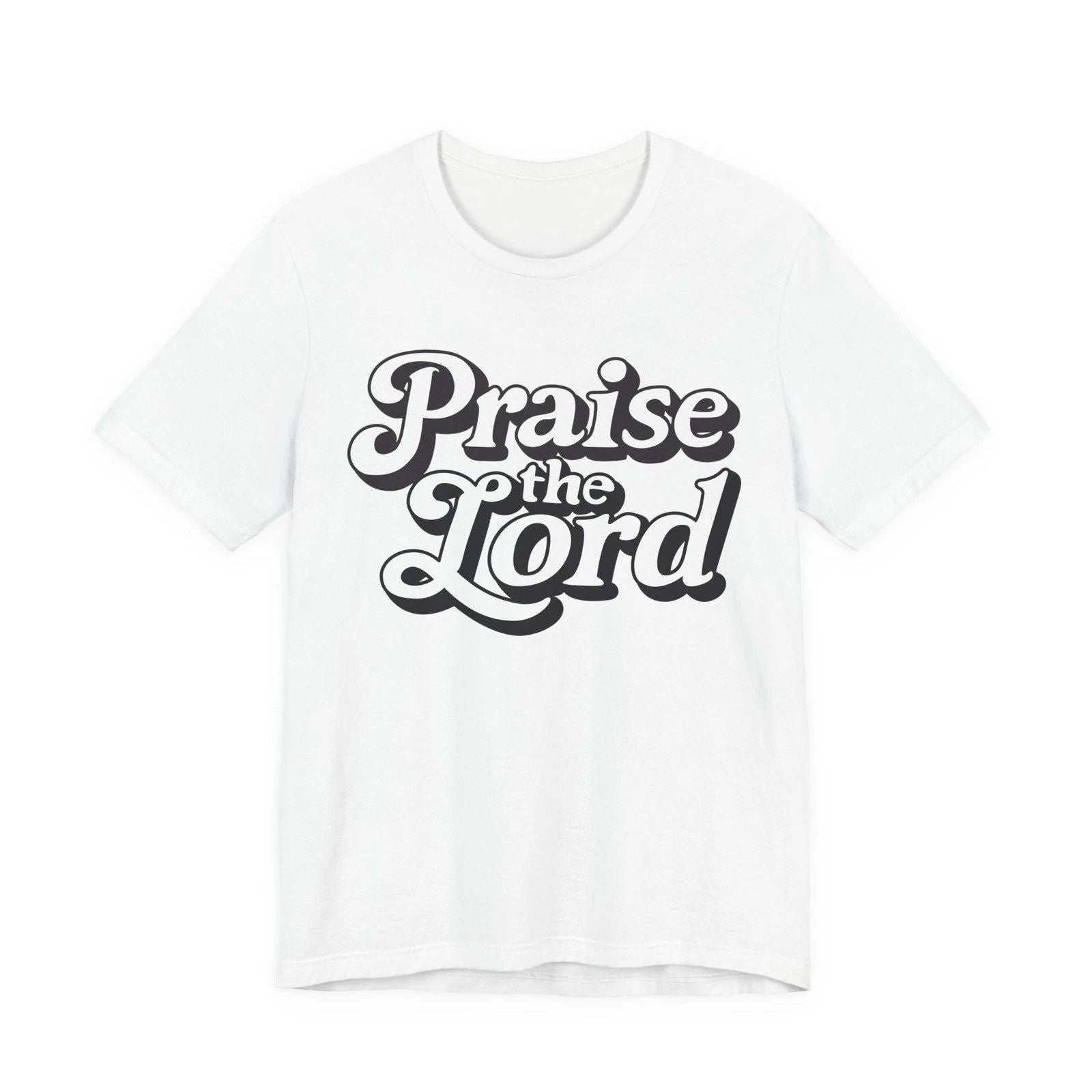 Unisex Wrapped in Jesus t-shirt Praise The Lord  Scripture cross back design.