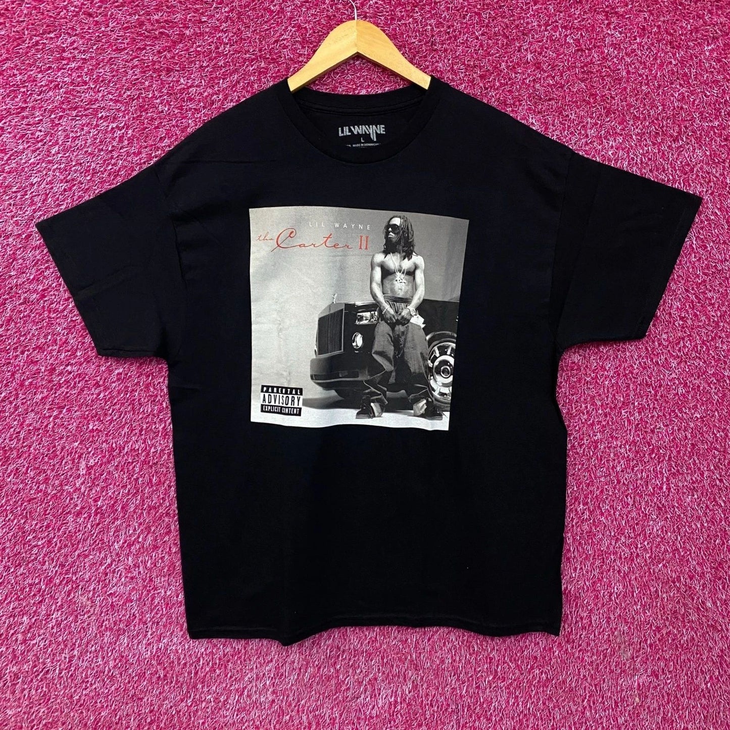 Lil Wayne The Carter II Album Cover Art T-Shirt Large