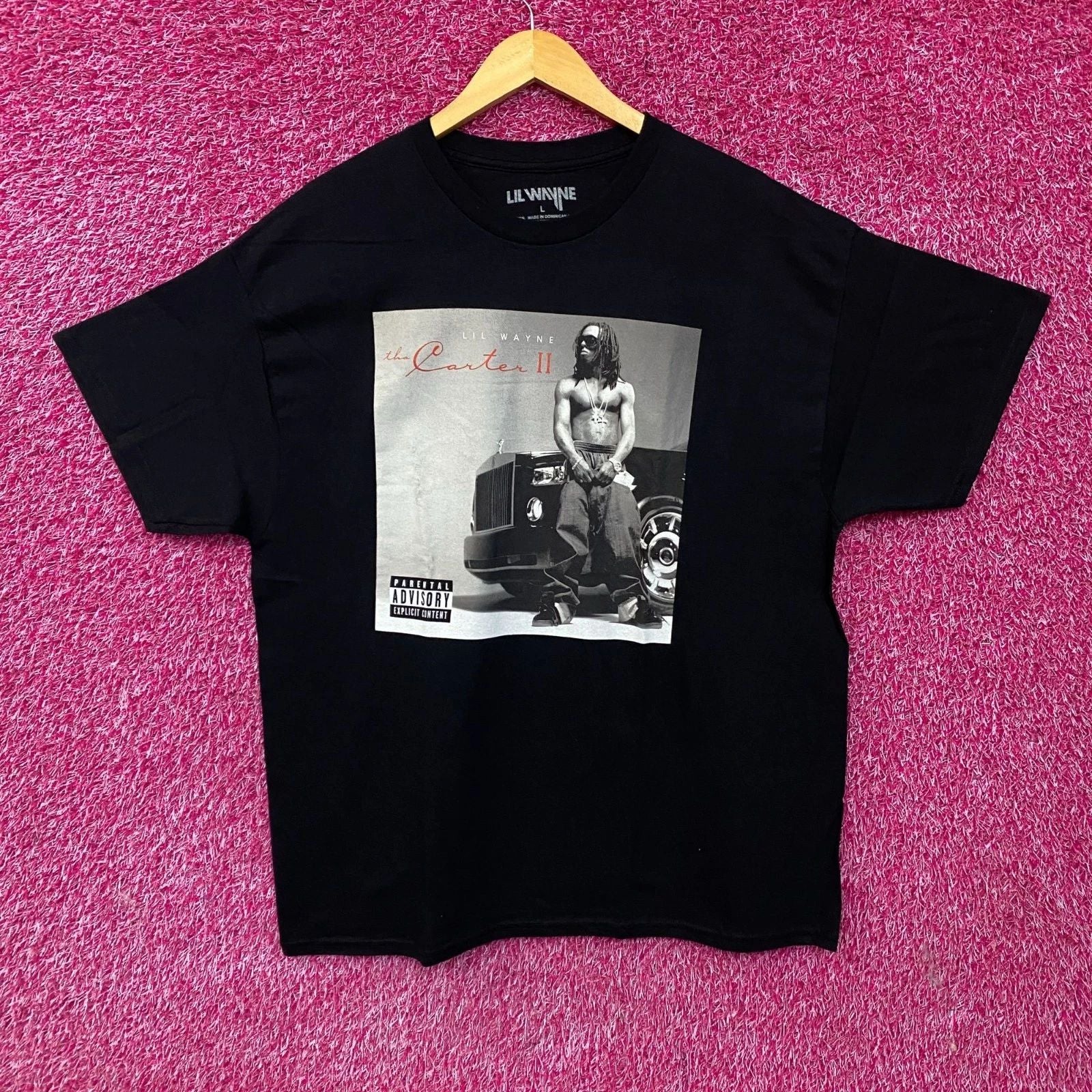 Lil Wayne The Carter II Album Cover Art T-Shirt Large