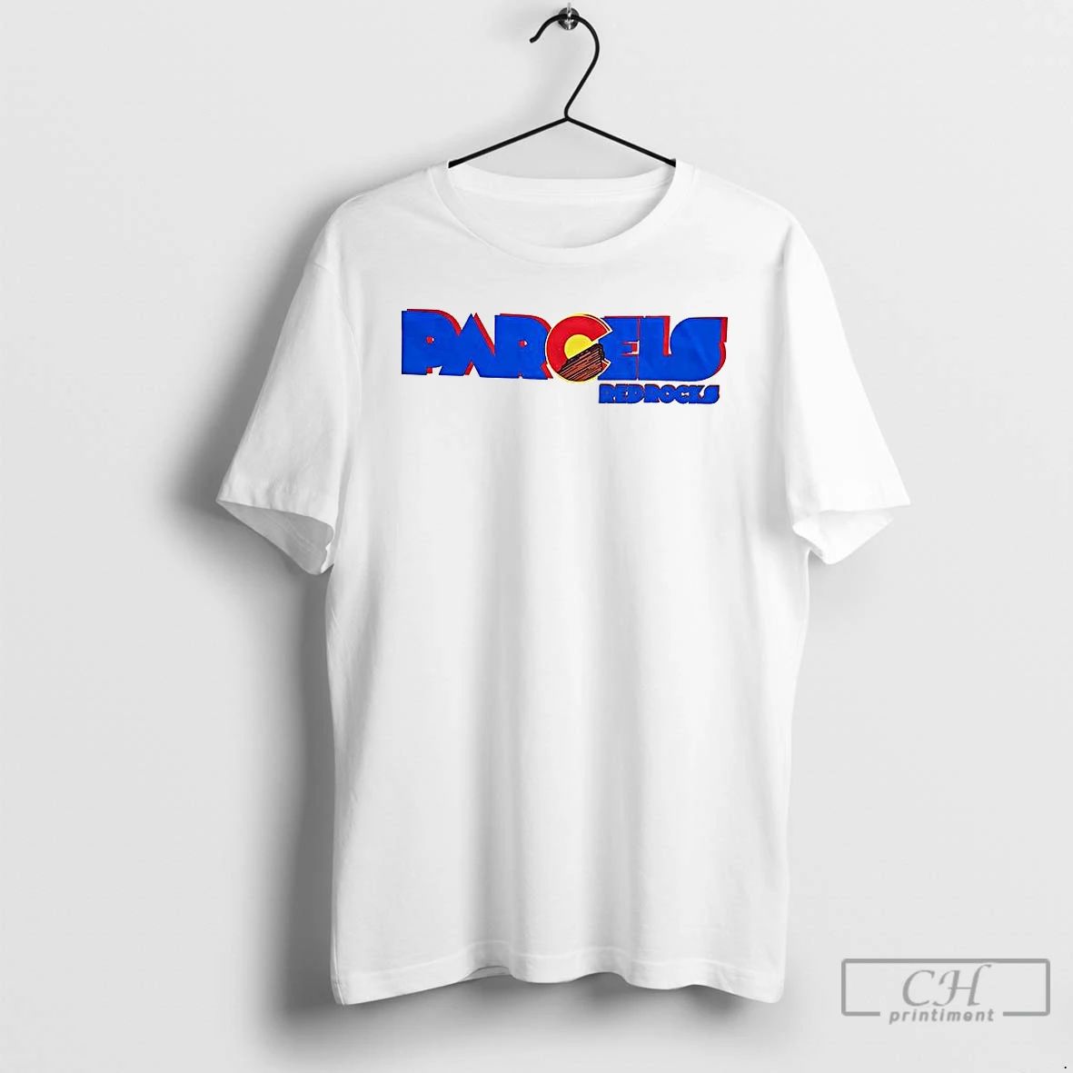 Classic Red Rocks Parcels T Shirts