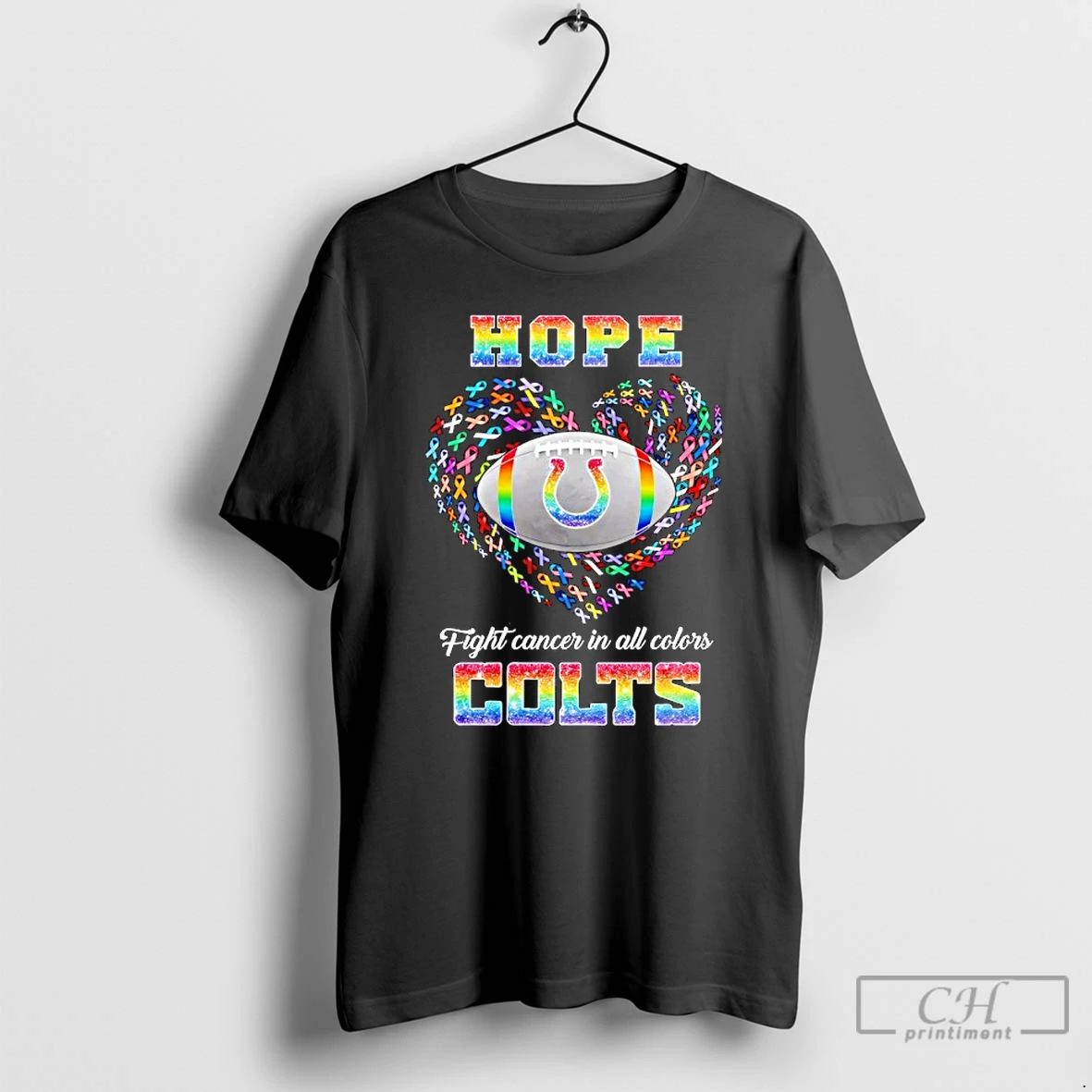 Premium Hope Indianapolis Colts Fight Cancer In All Colors T Shirts
