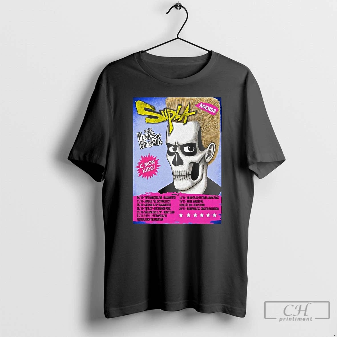 Premium Supla Punks De Boutique Cmmon Kids 2025 Tour T Shirts