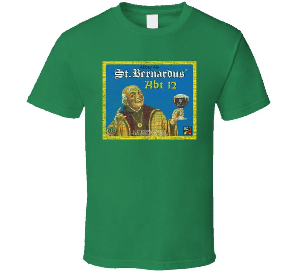St Bernardus Abt 12 Beer Lover Ale Lager St. Patrick's Day T Shirt