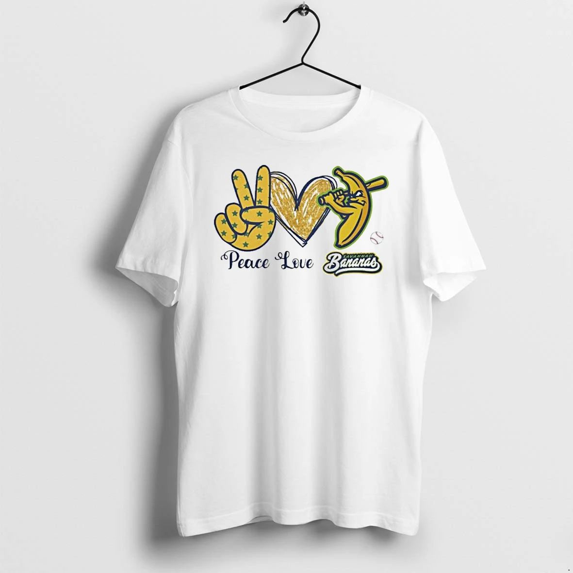Peace Love Savannah Bananas Tshirts Sweater