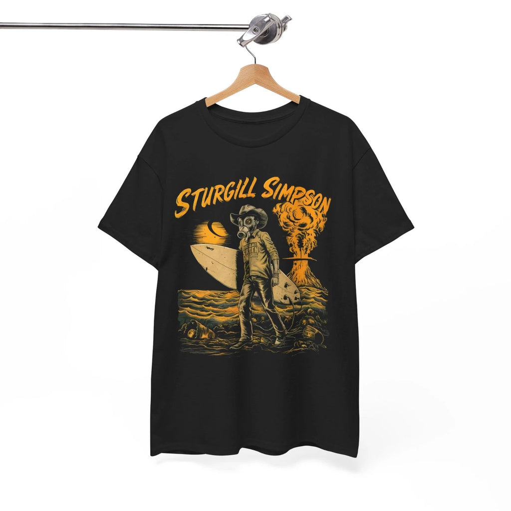 Vintage Sturgill Simpson T-Shirt – Cowboy Surfing Nuclear Explosion Unisex Shirt