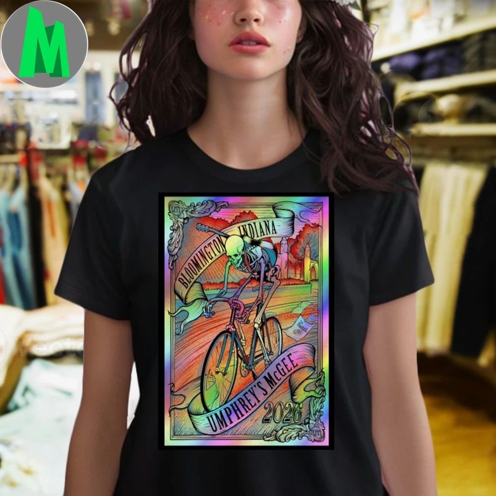 Bloomington Umphrey’s Mcgee Jan 29 2026 Poster Shirt