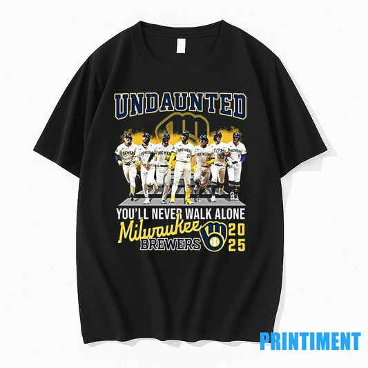 Milwaukee Brewers Undaunted 2025 Nl Central Division Champions Tshirts Sweater