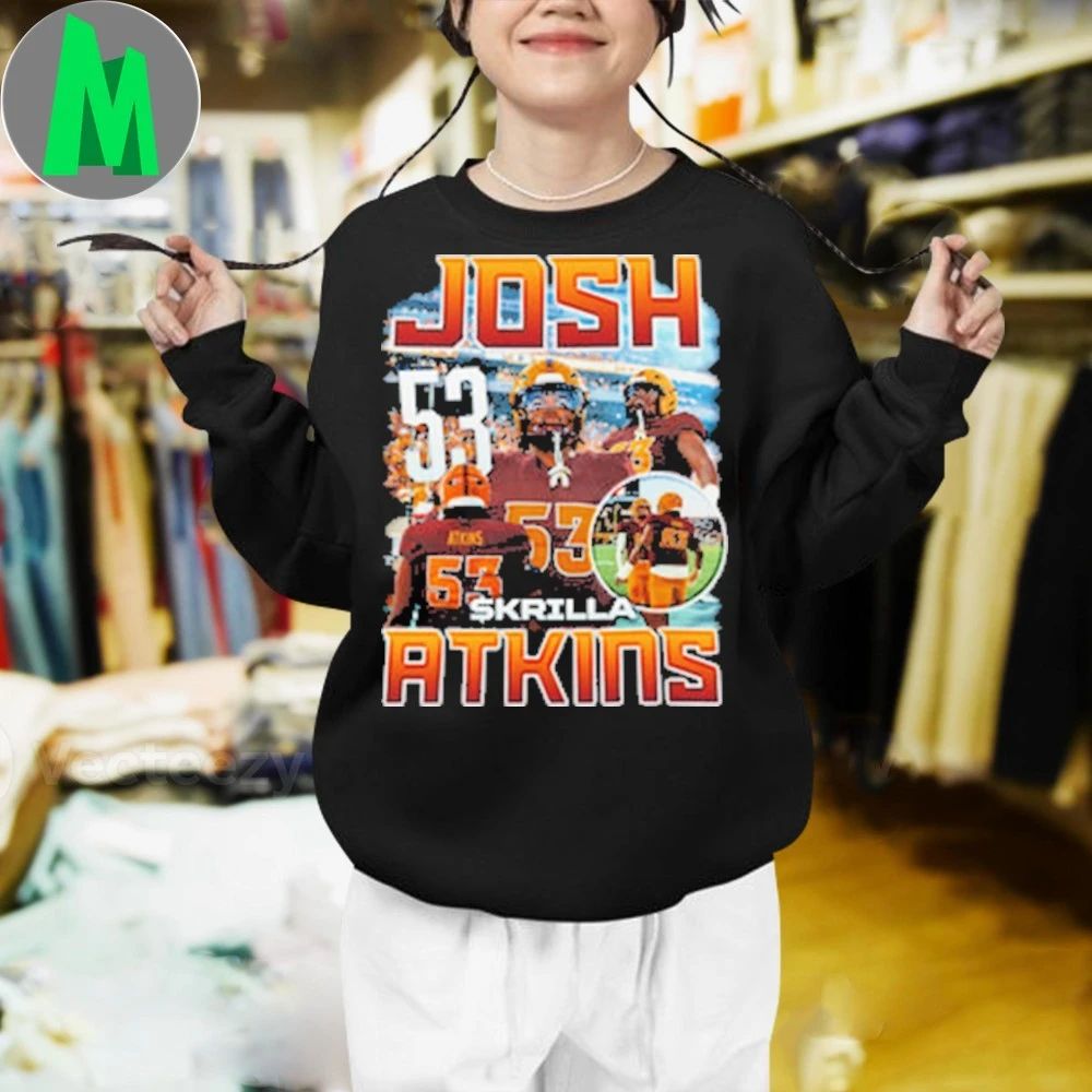 Number 53 Josh Atkins Shirt
