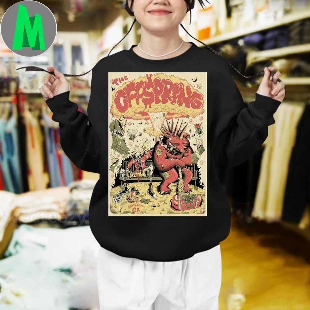 Original The Offspring Bakersfield Ca Event Jan 16 2026 Poster Shirt