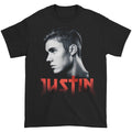 Men's Justin Bieber JUSTIN Slim Fit T-shirt X-Small Black