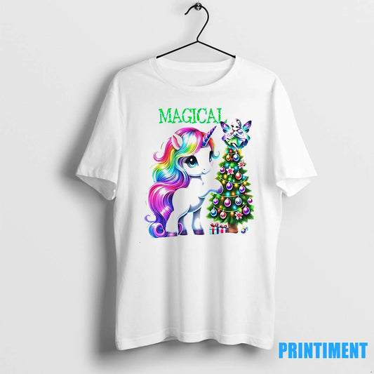 Magical Unicorn Fairy Christmas Tree Tshirts Sweater