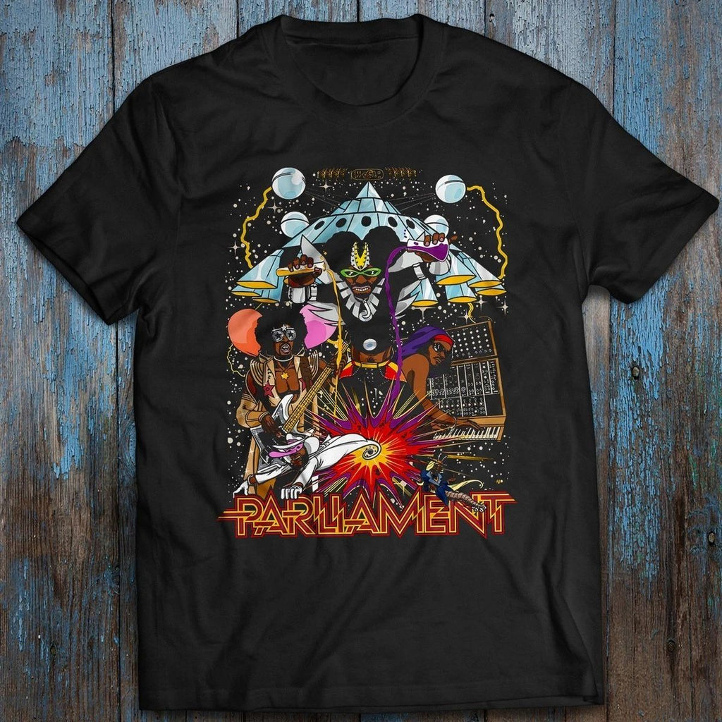 George Clinton Funkadelic Parliament Band Tee Shirt Black Unisex S-5XL 1P0381