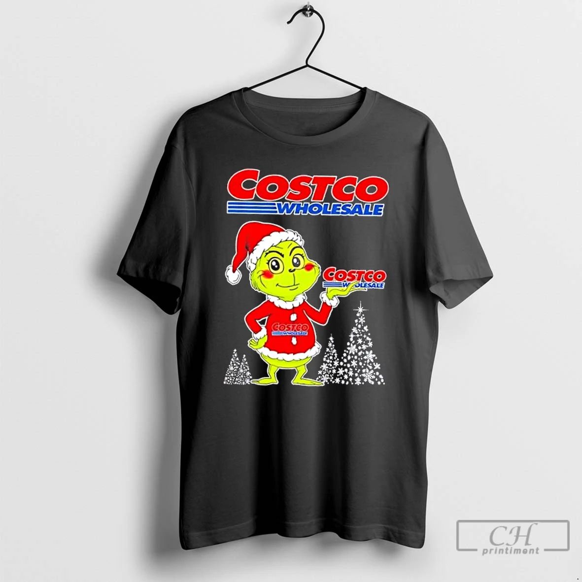 Classic Costco Wholesale And Grinchmas Merry Christmas T Shirts