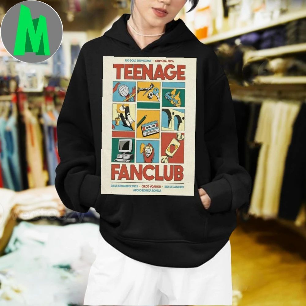 Teenage 9-3-2025 Rio De Janeiro Brazil Poster Shirt