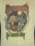 Vintage Nazareth Concert T Shirt 1979 No Mean City Short Sleeve Cotton