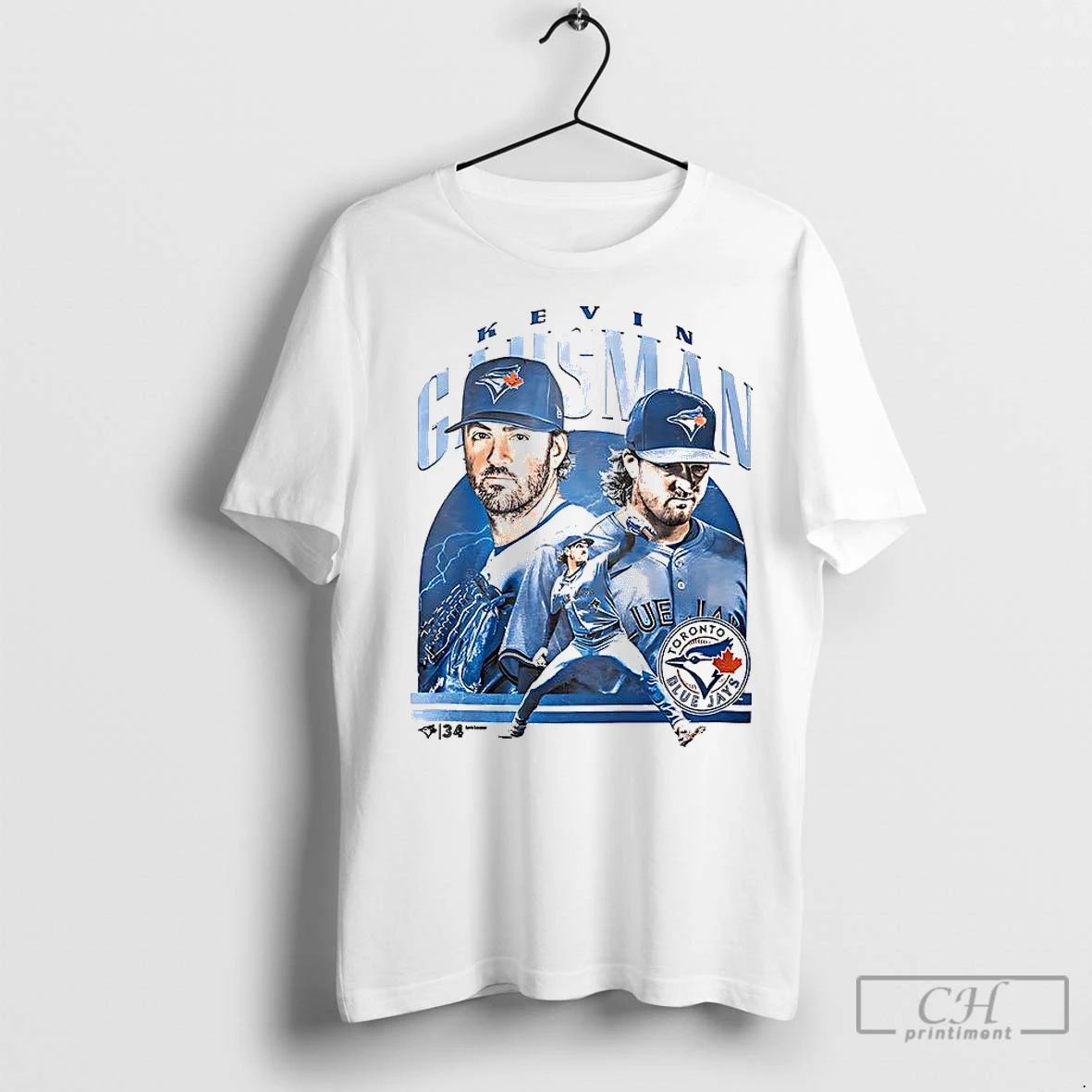 Classic Davis Schneider Wearing Kevin Gausman Toronto Blue Jays Graphic