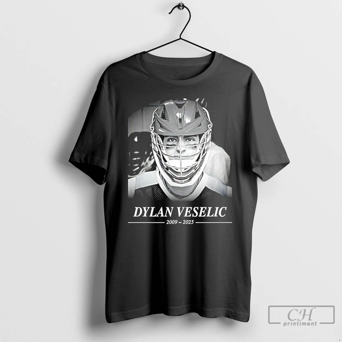 Classic Rest In Peace Dylan Veselic 2009 2025 Bay Village Boys Lacrosse T Shirts