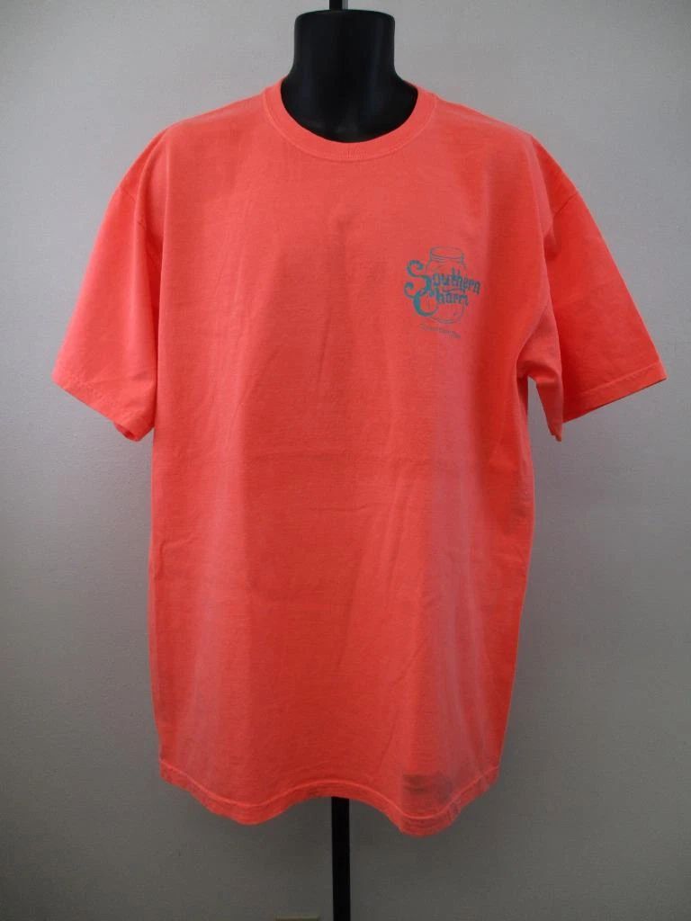 New-Minor-Flaw Southern Charm Adult sizes M-L Neon Orange Shirt
