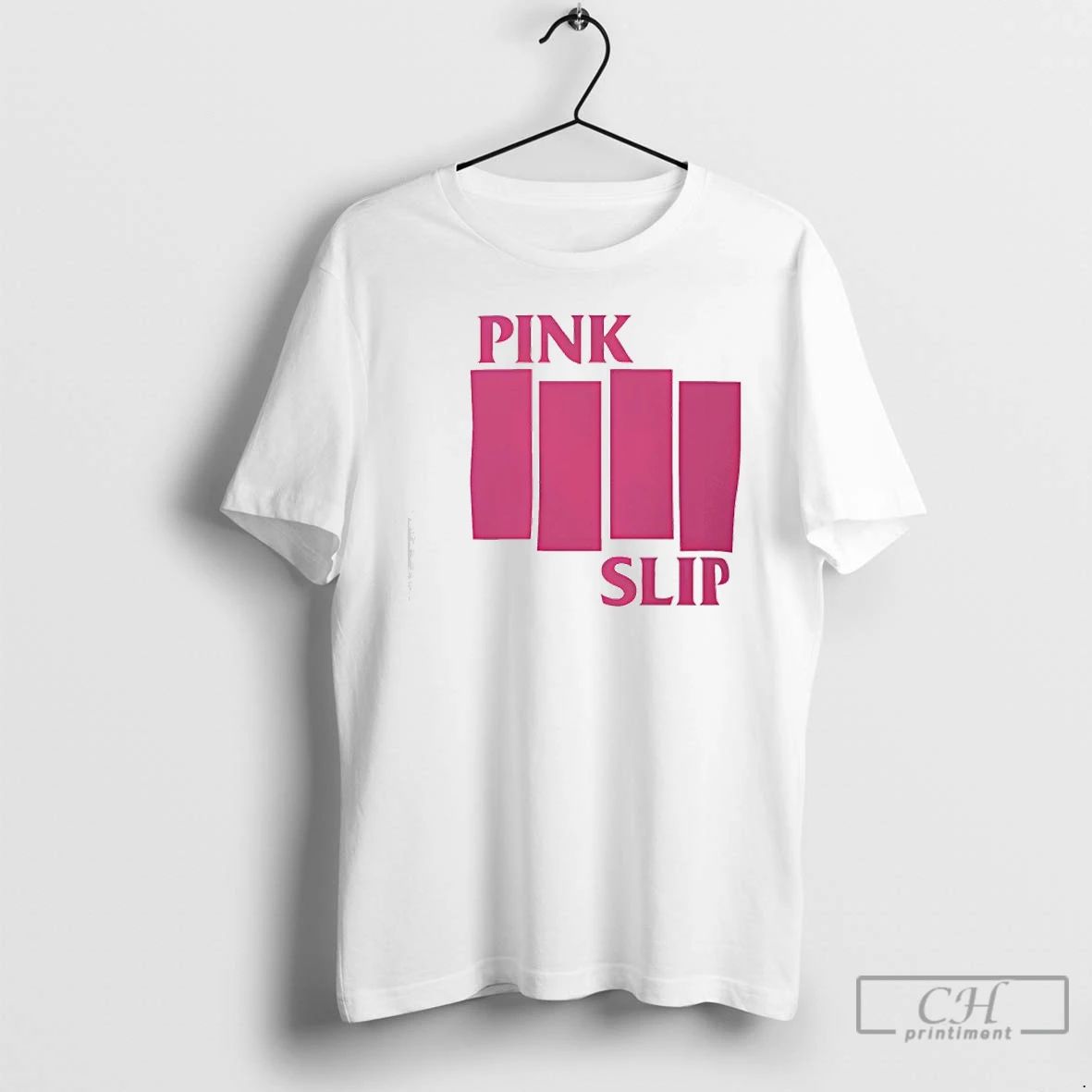Premium Pink Slip Band T Shirts