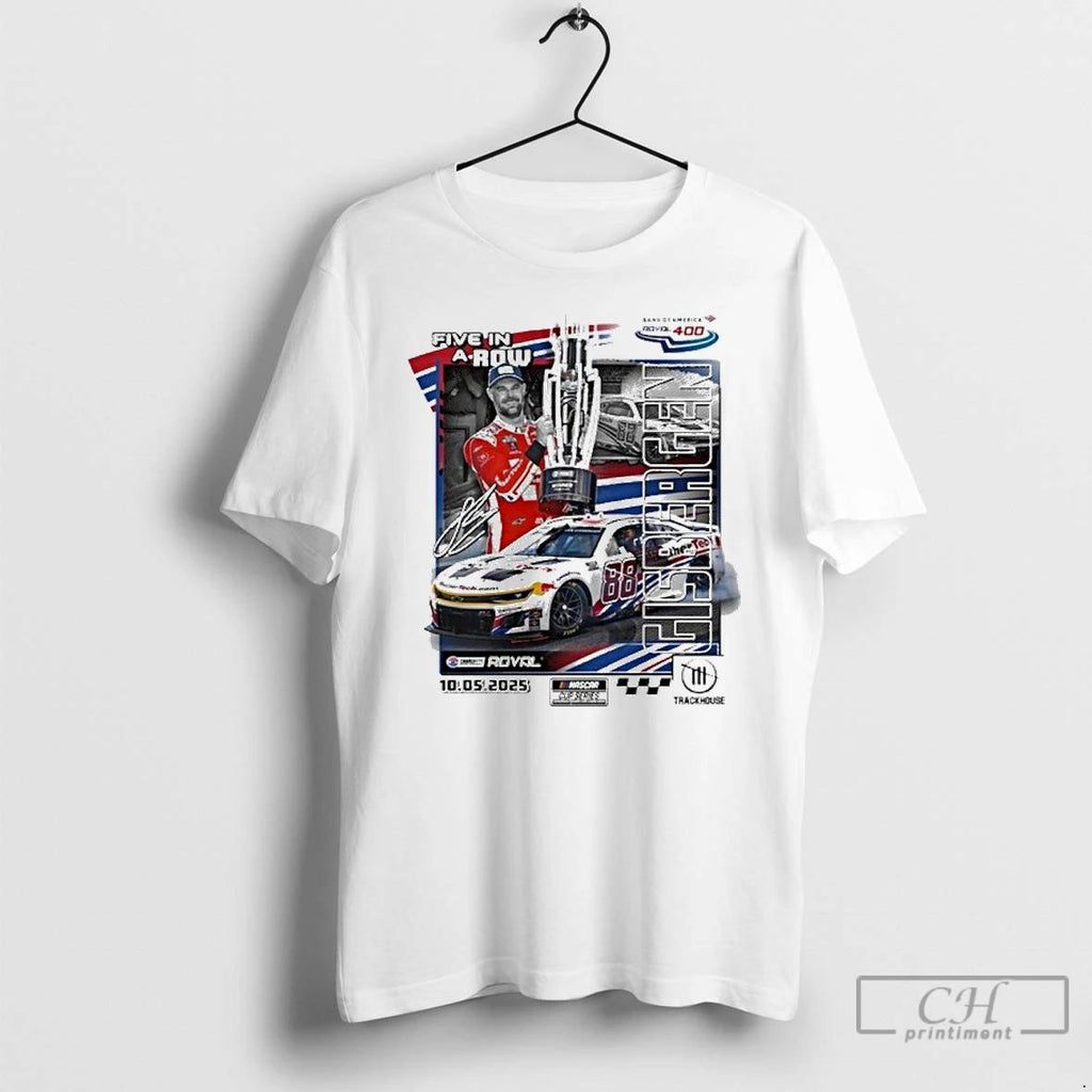 Premium Shane Van Gisbergen 2025 Bank Of America Roval 400 Race Win T Shirts