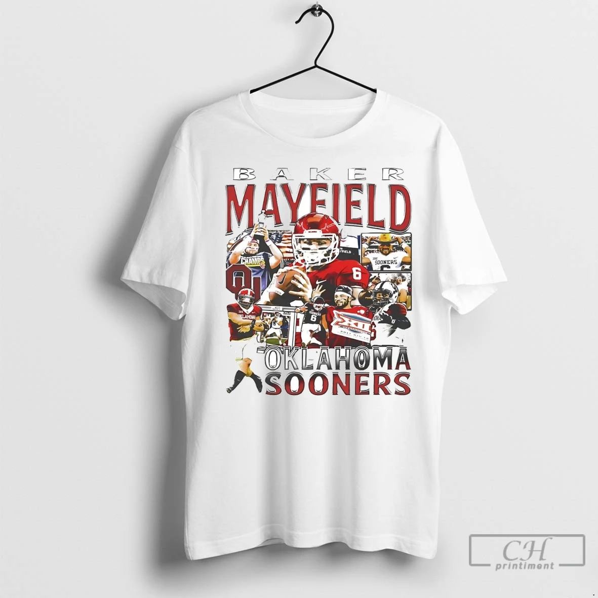Premium Baker Mayfield Picture Collage Oklahoma Sooners